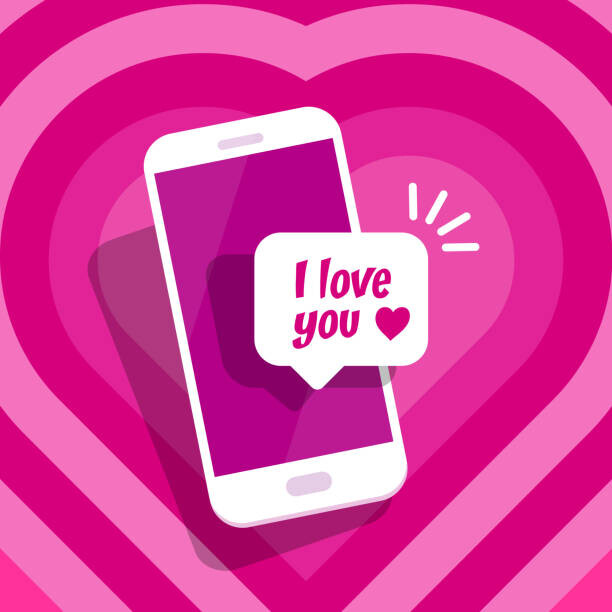 New Message On The Smartphone Screen. Vector Illustration.