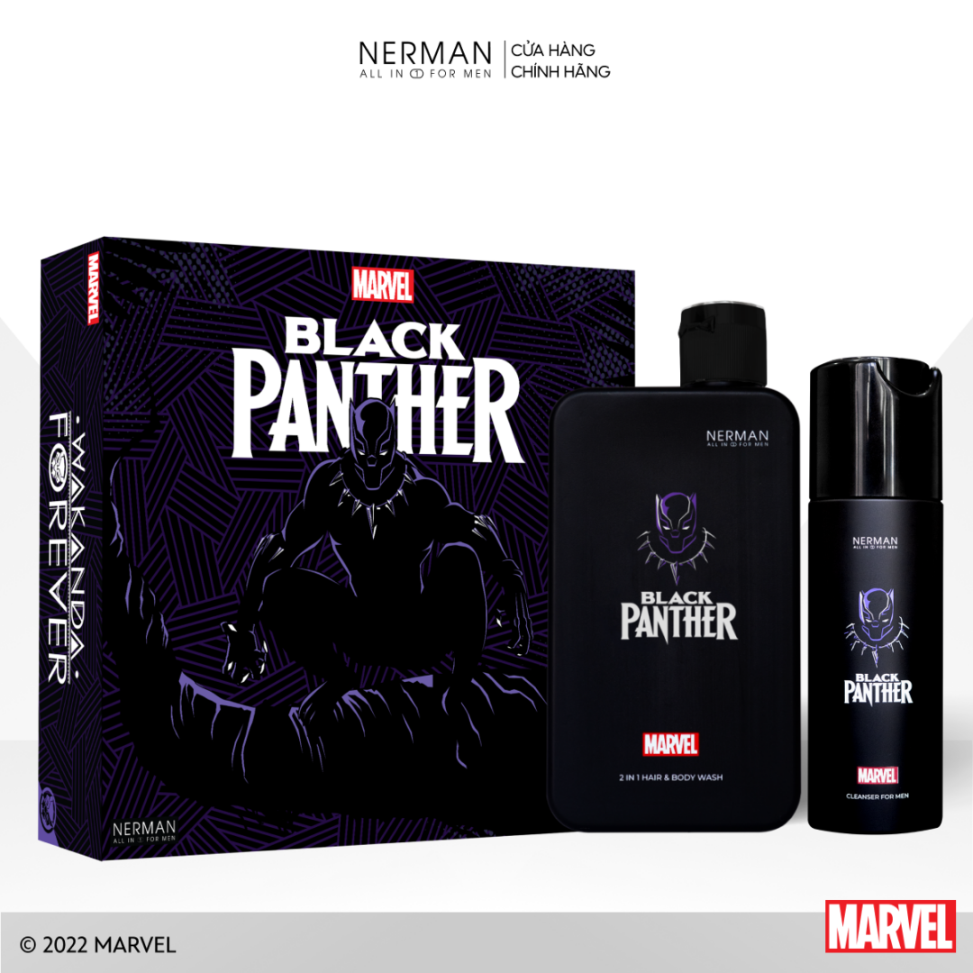 Combo Black Panther Marvel Collection Nerman