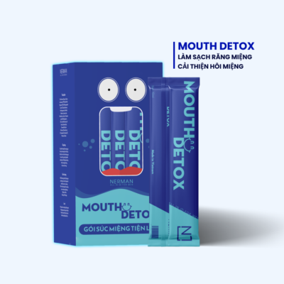 Nước súc miệng dạng gói Mouth Detox Nerman