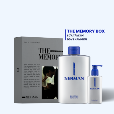 Bộ quà tặng nam giới in ảnh yêu thương THE MEMORY BOX 2 NERMAN