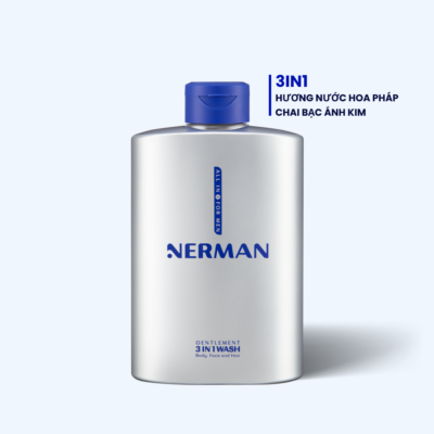 Sữa tắm hương nước hoa cao cấp Gentleman 3 trong 1 – Face, Body and hair