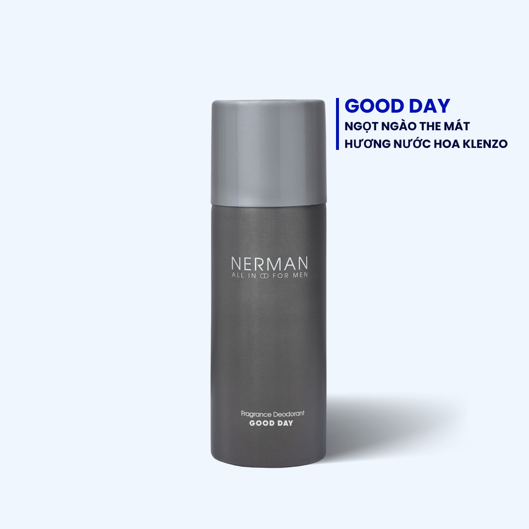 Xịt khử mùi hương nước hoa Pháp Good Day Nerman 100ml