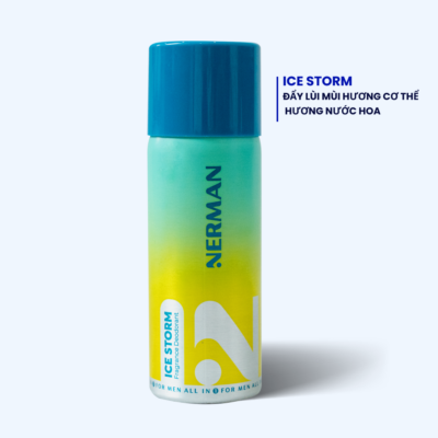 Xịt khử mùi nam giới hương nước hoa Ice Storm Nerman 100ml
